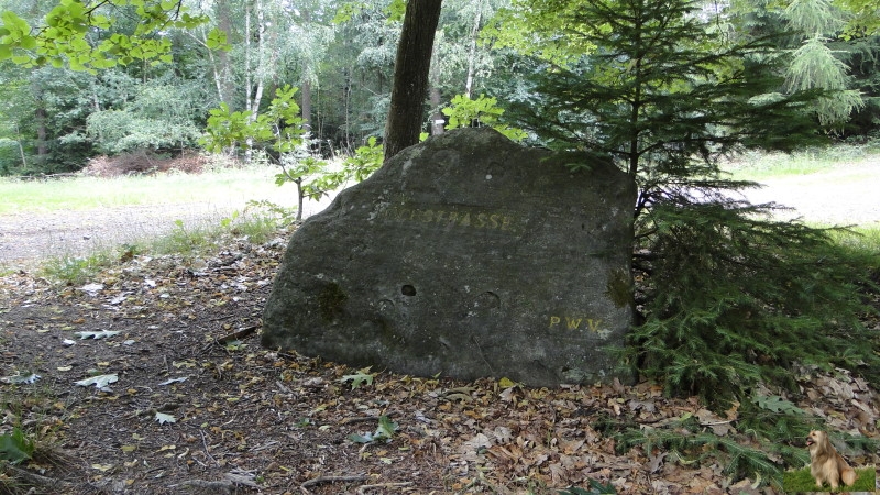 Ritterstein Nr. 160-3 Hochstraße.JPG - Ritterstein Nr.160 Hochstrasse